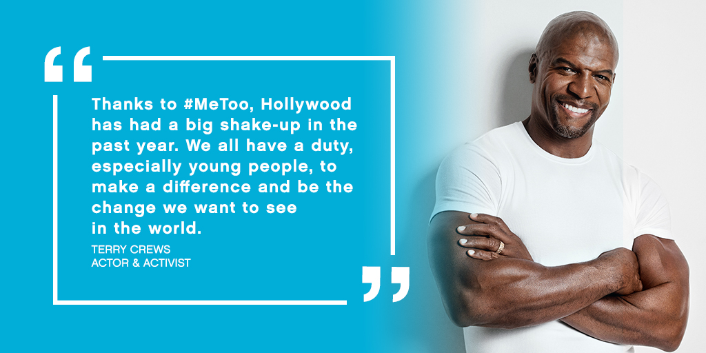 Actor Campaigner Terry Crews to address sexual violence at